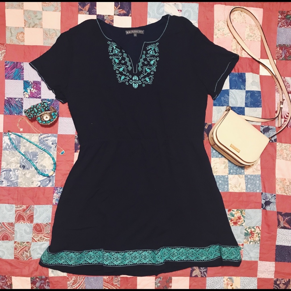 Brixon Ivy Embroidered Dress